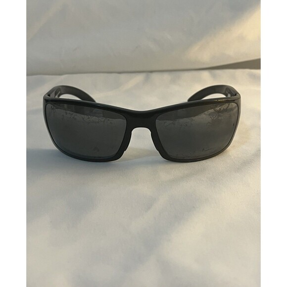 Maui Jim Canoes Sunglasses MJ-208-02 Black Frame Polarized Lenses - Picture 1 of 9